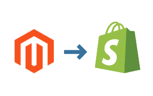 select Shopify instead of Magento