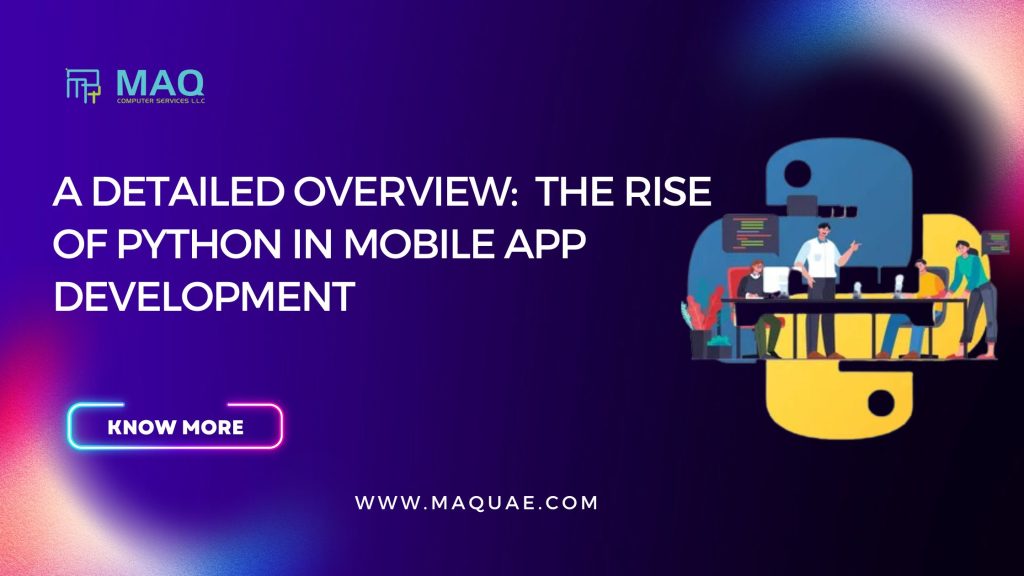 Mobile app development companies in Dubai, python in mobile app development