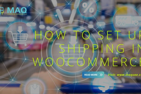 setting up shipping in your WooCommerce