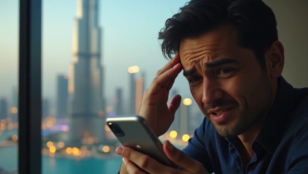 sad dubai coustomers
