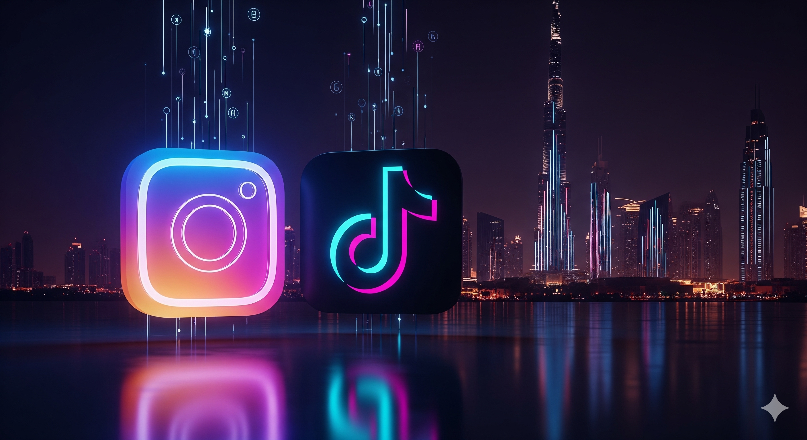 Instagram vs TikTok for UAE Service Businesses