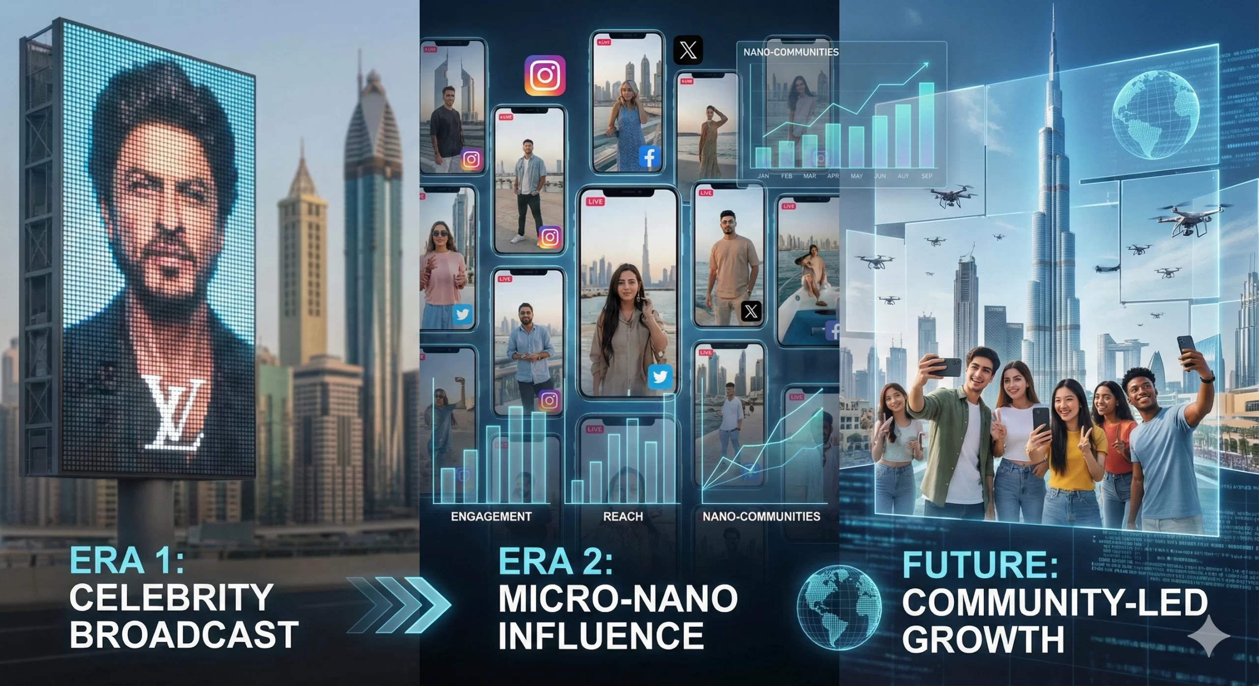 Influencer Marketing Evolution in Dubai: Why Micro & Nano Influencers Now Lead the Game