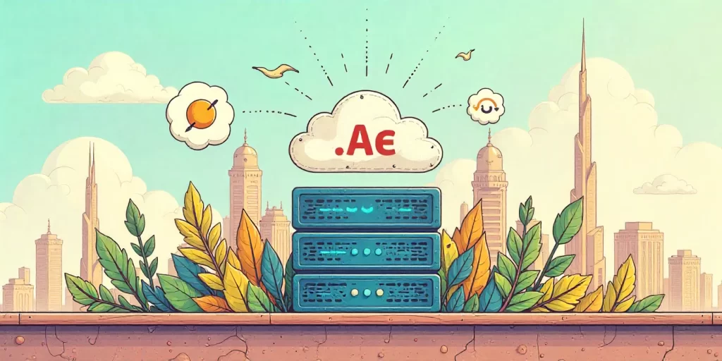 Choosing domain and hosting for a startup website in Dubai